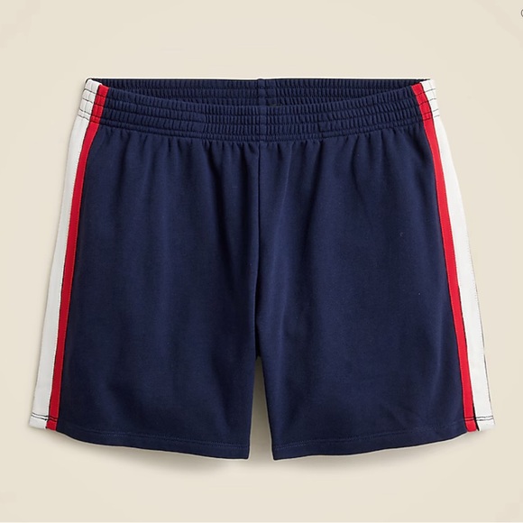 Jcrew Terry boxer short with stripes